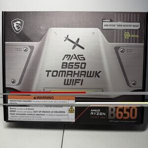 MSI Motherboard MAG B650 TOMAHAWK WIFI AMD AM5 B650